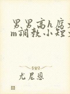 男男高h腐文sm调教小短文