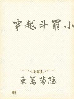 穿越斗罗小舞封面