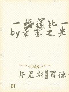 一婚还比一婚高by晨雾之光完整版封面