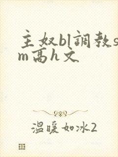 主奴bl调教sm高h文