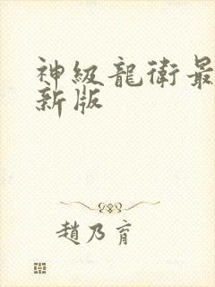 神级龙卫最快更新版