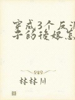 穿成3个反派崽子的后娘怎么为小说