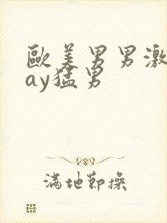 欧美男男激情gay猛男封面