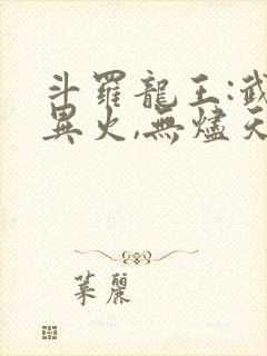斗罗龙王:武魂异火,无烬天尊免费阅读