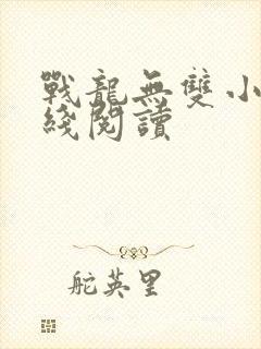 战龙无双小说在线阅读