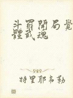 斗罗开局觉醒本体武魂