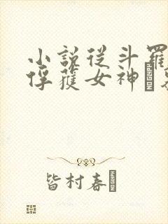 小说从斗罗开始俘获女神鞪慕全文阅