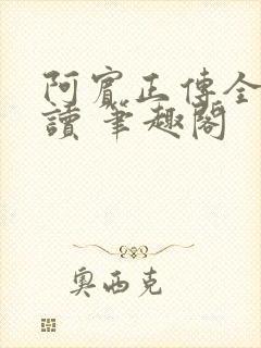 阿宾正传全文阅读 笔趣阁