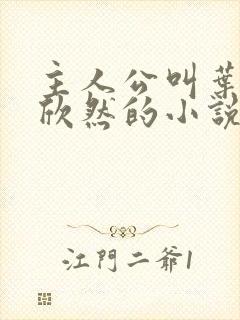 主人公叫叶尘纪欣然的小说封面