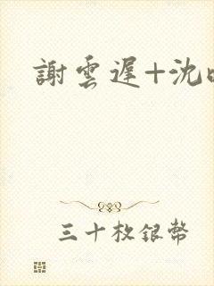 谢云迟+沈晚梨