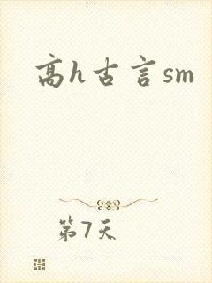 高h古言sm封面
