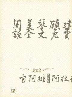 周美琴顾建军小说全文免费阅读最新