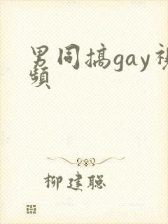 男同搞gay视频