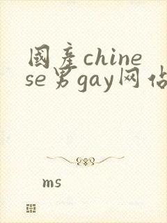 国产chinese男gay网站封面