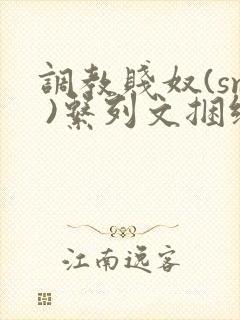 调教贱奴(sm )系列文捆绑