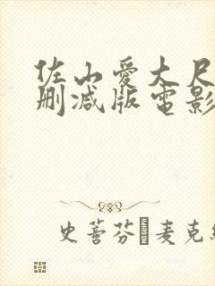 佐山爱大尺度无删减版电影封面