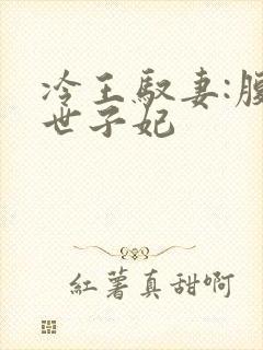 冷王驭妻:腹黑世子妃