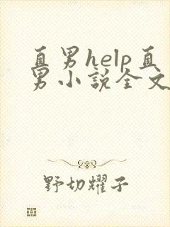 直男help直男小说全文免费阅读我爱吃冰