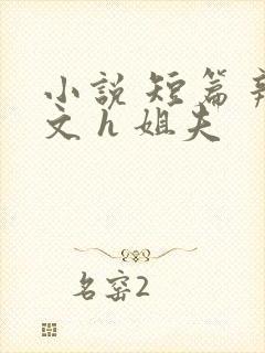 小说 短篇 辣文 h 姐夫