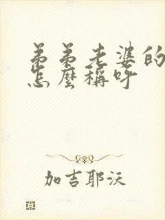 弟弟老婆的妈妈怎么称呼