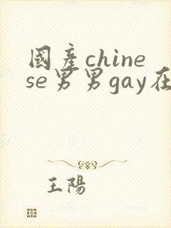 国产chinese男男gay在线播放网站