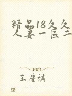 精品18久久久人妻一区二区