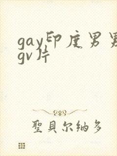 gay印度男男gv片
