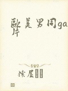 欧美男同gay片封面
