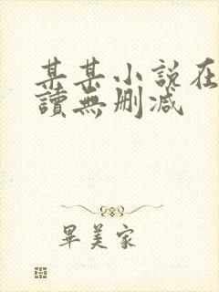 某某小说在线阅读无删减封面