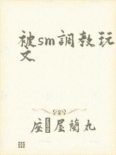 被sm调教玩弄文