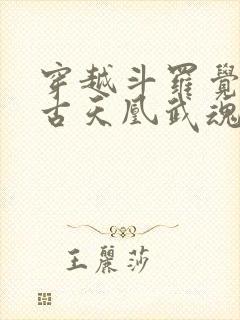 穿越斗罗觉醒远古天凰武魂