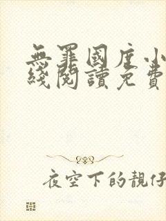 无罪国度小说在线阅读免费
