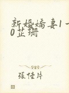 新婚娇妻1一40芷珊