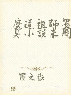 魔道祖师墨香铜臭小说未删版全文封面