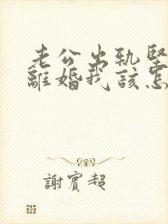 老公出轨坚决要离婚我该怎么办封面