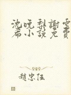沈晚梨谢云迟叶希小说免费阅读封面
