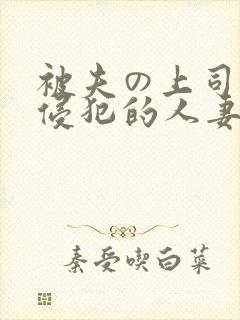 被夫の上司持久侵犯的人妻