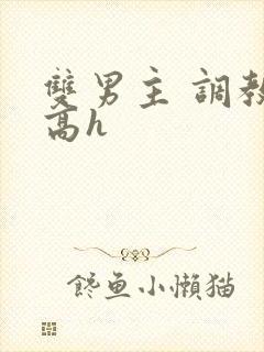 双男主 调教 高h封面