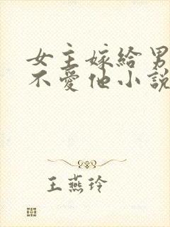 女主嫁给男主但不爱他小说封面
