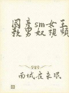 国产sm女王调教男奴视频