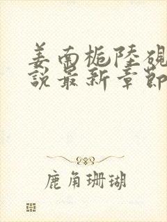 姜南栀陆砚舟小说最新章节免费阅读