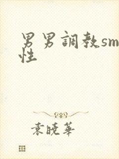 男男调教sm双性封面