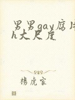 男男gay腐片h大尺度