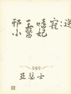 邪王嗜宠:逆天小医妃封面