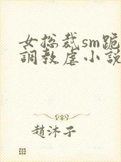 女总裁sm跪爬调教虐小说