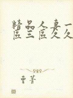 精品人妻一区二区三区久久夜夜嗨