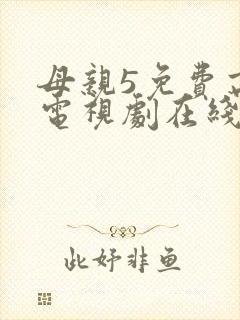 母亲5免费高清电视剧在线看免费