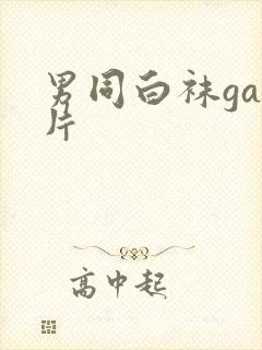 男同白袜gay片
