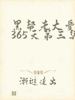 黑帮老大爱上我365天第三集
