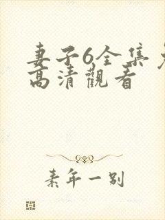 妻子6全集免费高清观看